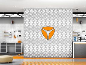 雅迪150平米售后店装修方案